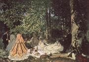 Claude Monet Le Dejeuner sur I-Herbe china oil painting artist